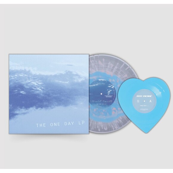 Tate McRae The One Day Blue Sky LP  Blue Heart Vinyl Vertigo Vinyl 530/1000 - Picture 1 of 6